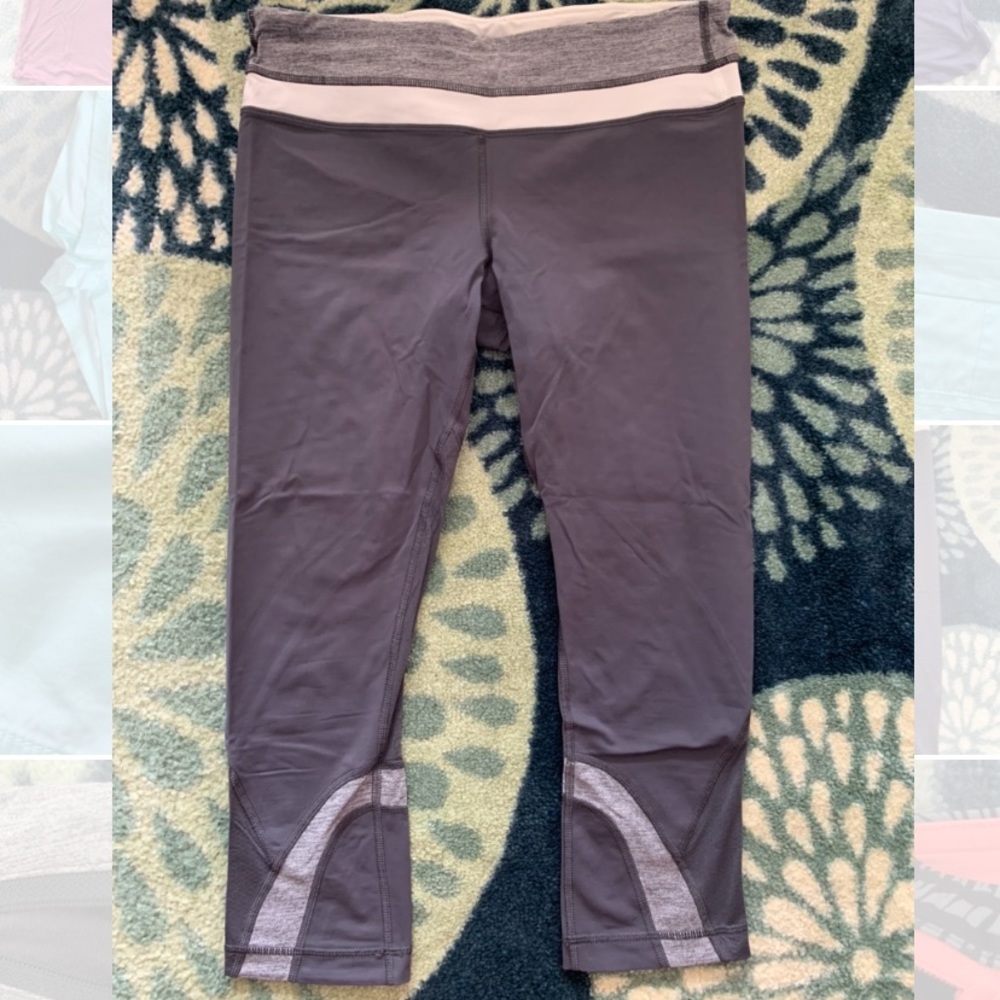 Lululemon Run Inspire Crops - Size 8 EUC!